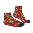 thumbnail image 3 of Bingfone X-Mas And New Year Design Patterned Men'S Women'S Casual Cotton Socks, 3 of 9