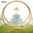 thumbnail image 3 of MONIPA Circular Wedding Cake Stand w/ Bases Round Stand Photo Booth Background Flower Stand for Wedding Ceremony Reception Birthday Party Garden Outdoor Ceremony Decor, 3 of 8