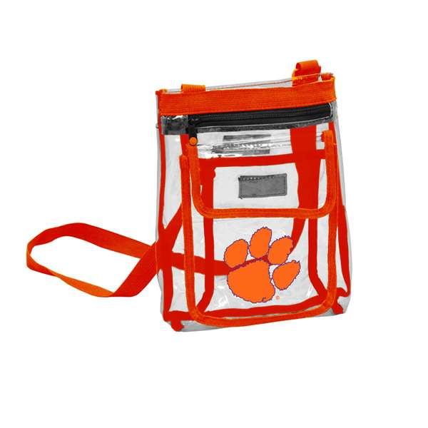 clemson clear purse