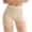 Khaki, variant on Odeerbi Womens Underwear Seamless Shapewear Tummy Control Detachable Breech Panties Breathable Insert Buttock Raising Shaping Pant Khaki