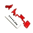 thumbnail image 2 of ZLight RCGOFOLLOW Aluminum Alloy Frame Guard Rear Bumper Mount Frame Guard Rc Rear Bumper Mount For 1/24 SCX24 Red, 2 of 6