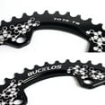 thumbnail image 3 of BUCKLOS 104BCD Chainring Narrow Wide MTB Chainring, Single Speed Round Oval AL7075 CNC Mounrtain Bike Chain Ring, 30-42T Chainwheel, 3 of 7