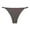 Dark Gray, variant on Ice Silk Briefs Seamless Underwear Women's Seamless T Pants European And American Leopard Print Thongs Low Waist Breathable Panties Beige