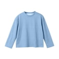 thumbnail image 5 of YOUYEDIAN Waffle Long Sleeve T-Shirts Boys 4-14 Years Kids Thermal Crew Neck Tops Youth Fall Warm Shirts Basic Tees (Light Blue, 13-14 Years), 5 of 5