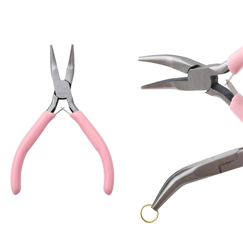 MOMOJIA Mini Jewellery Pliers Set 9 Pieces Jewellery Pliers Jewelry Hand Tool for DIY