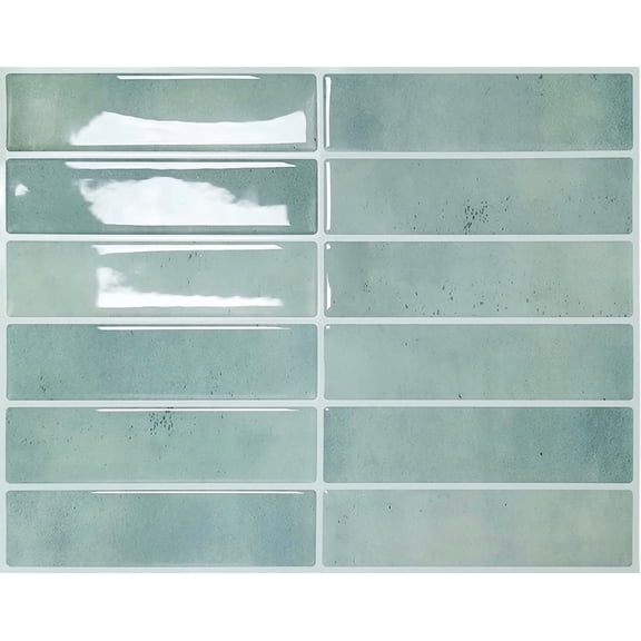 Peel and Stick Backsplash Wall Tiles,Self-Adhesive,Oil Proof,Waterproof, Removable Wall Panels for Kitchen & Bathroom,Modern Design, Easy Install (11.4x9 inch,20 Pack)