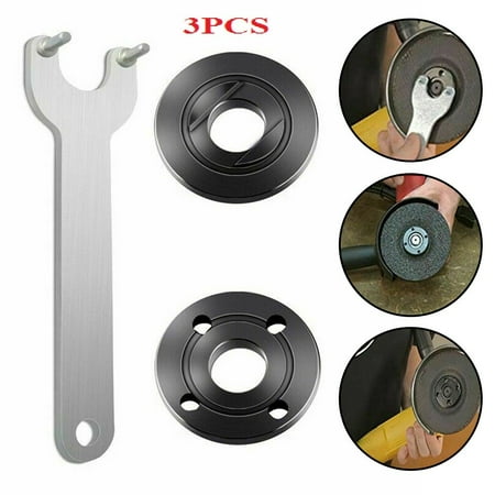 

M14 Thread Replacement Angle Grinder Inner Outer Flange Nut Set Tool With Wrench
