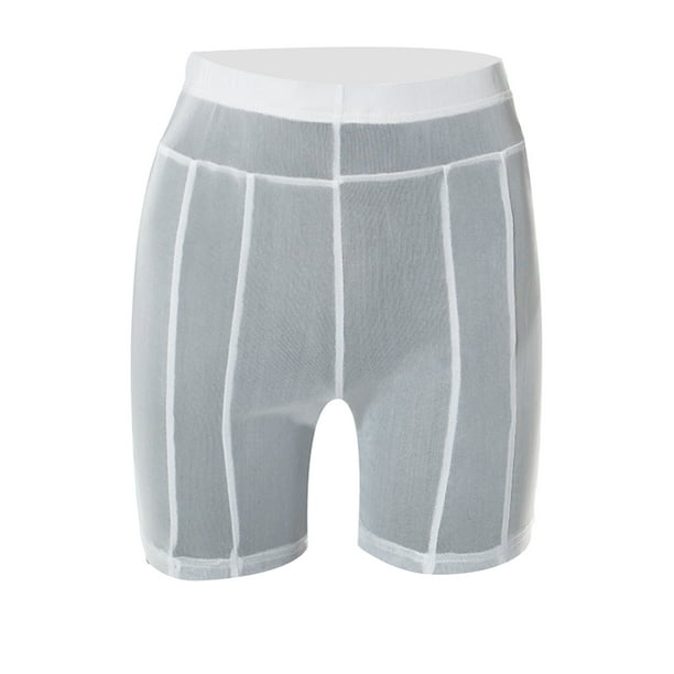 Inevnen Women See Throug Mesh Swimsuit Cover up Pants Bikini