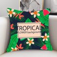 thumbnail image 3 of Paokuoon Pillow Cover Tropical Greenery Pillow Case proof Washable Tear Resistant, 3 of 6