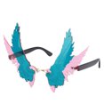 thumbnail image 5 of KAKOWELY 1 pieza de gafas de sol Roc con alas extendidas para hombre y mujer, accesorio para gafas de sol de tiro callejero, 5 of 5