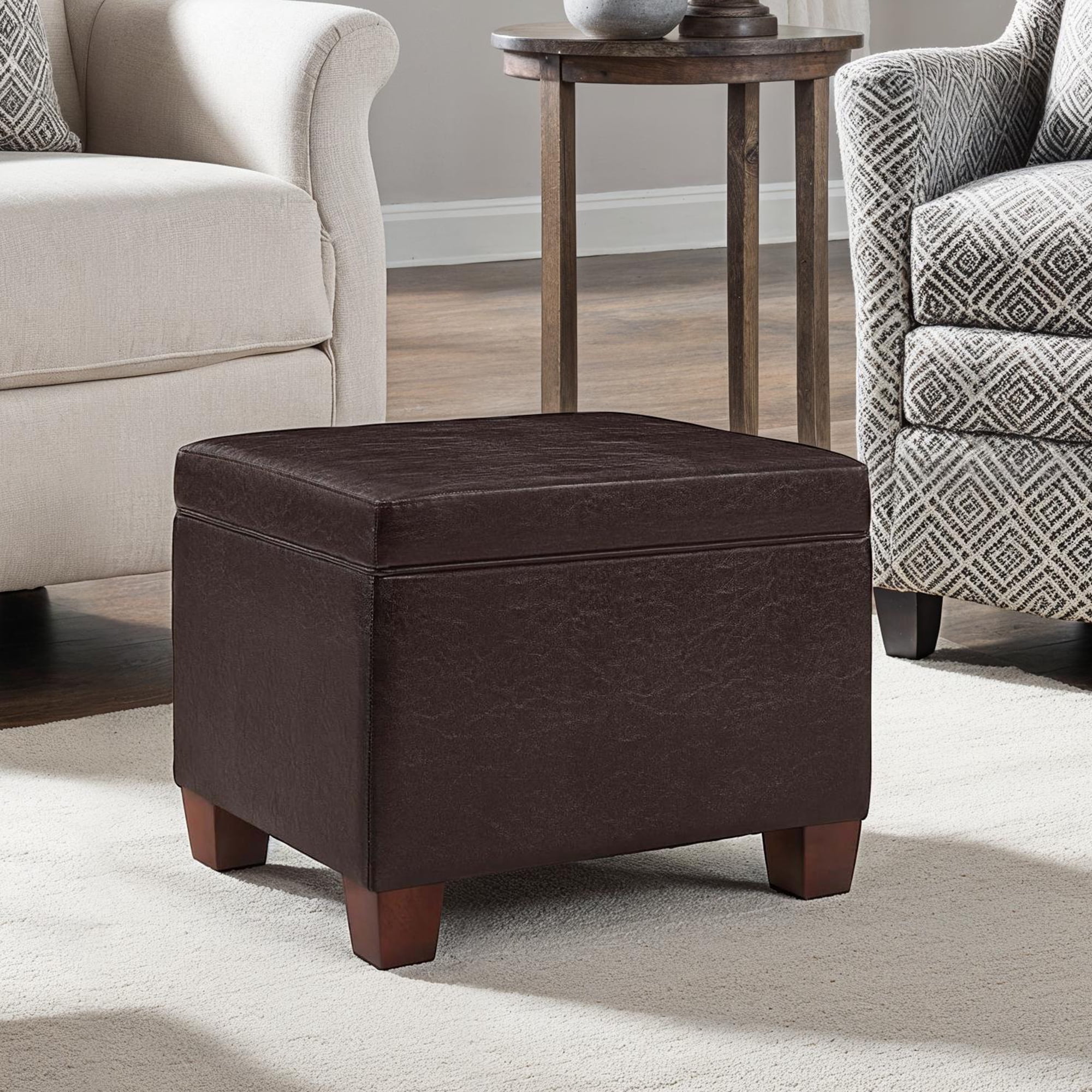 Convenience Concepts Designs4Comfort Madison Storage Ottoman