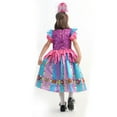 thumbnail image 2 of Rainbow Candy Girls Dress w/Headband Birthday Halloween Dress up, 2 of 7