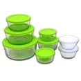 thumbnail image 2 of Juego de Contenedores para Almacenamiento de Alimentos de Vidrio Kitchen Classics 16 piezas, 2 of 3