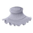 thumbnail image 2 of Bufanda de invierno Hugo calentador de cuello Pullover gris, 2 of 7