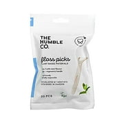 The Humble Co. Bundle - Toothbrush + 2 Floss Picks Set White