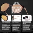 thumbnail image 6 of Oakley OO9288 Sielo Round Shaped Non-Polarized Sunglasses for Women - Includes Official Eyewear Kit - Crystal Raspberry Frame with Prizm Rose Gold Lens, 6 of 7