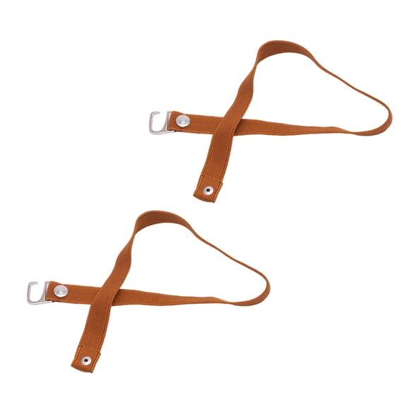 RUISINERY Women's Elastic Shoe Straps For High Heel Secures Fit Ankle Bands with Hook Stretchable Laces Fashion Shoe Accessories