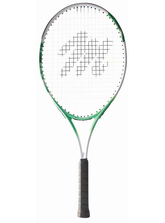 MacGregor Wide Body Tennis Racquet 27"L - 4 1/4" Grip (Green/White)