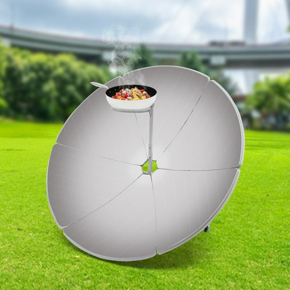 Concentrating Solar Stove 59.44*35.82inch for Iron or Aluminum Cookware with a Greater than 9.84-inch-diameter Bottom