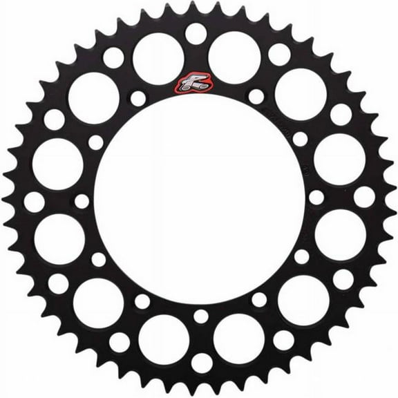 Renthal 112U-520-49GEBK Ultralight Black 49 Tooth Rear Sprocket