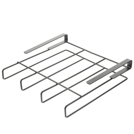 

Stainless Steel Cutting Board Holder Punching-free Storage Holder for Kitchen