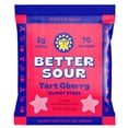 thumbnail image 5 of 3pk Better Sour Tart Cherry Gummy Stars (1.8oz Each), Sour Cherry Gummies, Vegan Low Sugar Candy, Plant-Based Chewy Fruit Snacks, No Artificial Colors or Flavors, 5 of 5