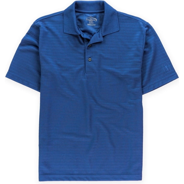 Champion Tour Dry Rugby Polo para hombre, azul, pequeño Champion polo, rugbi