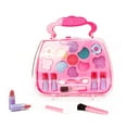 thumbnail image 1 of Princess Makeup Set Kids Toy Cosmetic Pretend Play Kit Girl Gift with Case, 1 of 5