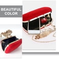 thumbnail image 3 of Minkissy Elegant Red Wedding Clutch Purse with Detachable Chain and Rhinestone Inlay for Formal Events, 3 of 6
