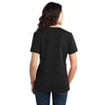 thumbnail image 2 of Port & Company Ring Spun Cotton TShirt (LPC150) Jet Black, 2XL, 2 of 2
