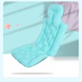 thumbnail image 3 of Almohada de bañera Cojín para bañera, accesorios para bañera, soporte para la espalda, alfombrilla grande transpirable para adultos, almohada para bañera para el , Azul azul 3 Magideal Almohada de bañera, 3 of 6
