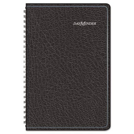 Recycled Weekly - Dayminder G200-00 Recycled Weekly Appointment Book Black 4 .88 in. x 8 in. 2013
