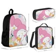 thumbnail image 3 of Kuromi And My Melody 3 Piece Backpack Set With Lunch Box And Pencilcase Casual Bookbag, 3 of 6