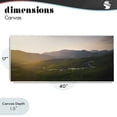 thumbnail image 4 of Stupell Industries Coastal Winding Road Through Forested Mountains Canvas Art, 40 x 17, by Jonathan Zaharek, 4 of 8