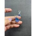 thumbnail image 2 of Pear Shape Turquoise Earrings Dangle Earrings Simple Earrings Teardrop Earrings, 2 of 4