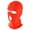 Orange, variant on 3 Hole Balaclava, Double Knitted Windproof Breathable Balaclava for Men Women Knit Hat-Red