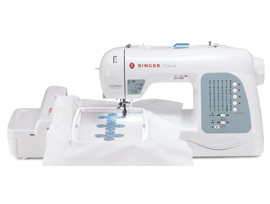 replace needle on singer futura embroidery machine xl550