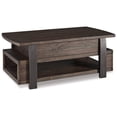 thumbnail image 3 of Signature Design by Ashley Casual Vailbry Coffee Table with Lift Top  Brown, 3 of 9