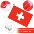 thumbnail image 3 of Banderas de Suiza AhfuLife, 15 piezas, 14 x 21 cm, de mano, 3 of 6