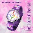 thumbnail image 6 of Kids Watches 3D Cartoon Quartz Watches for Boys Girls Rainbow Dial Waterproof Watch with Quartz Movement Birthday Christmas Gift for Kids Age 4-12, 6 of 6
