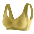 thumbnail image 2 of DDAPJ pyju U Back Sports Bras for Women Soft Padded Seamless Push Up Bra Gym Workout Fitness Yoga Bras No Underwire Bralettes Full Coverage Everyday Bra Clearance Sale Green XXL, 2 of 4