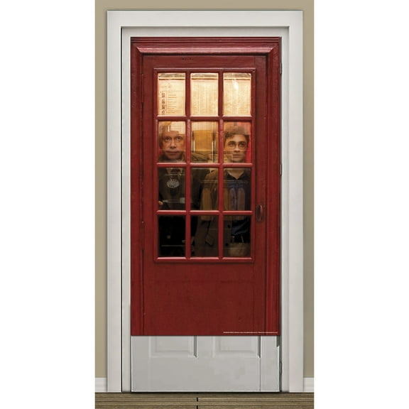 Harry Potter Telephone Booth Door Cover