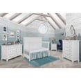 thumbnail image 6 of Evolur Signature Cape May 5-in-1 Full Panel Convertible Crib, Weathered White, 6 of 20
