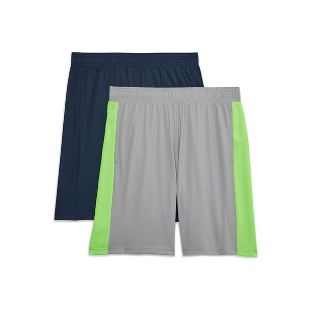 Athletic Works Boys 4-18 & Husky DriWorks Performance Core Shorts, 2 ...