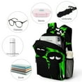 thumbnail image 4 of Rick And Morty Unisex Backpack Book Bag Durable Sport Backpack Cute Pattern for Presc-hool Travel Ruckack, 4 of 8