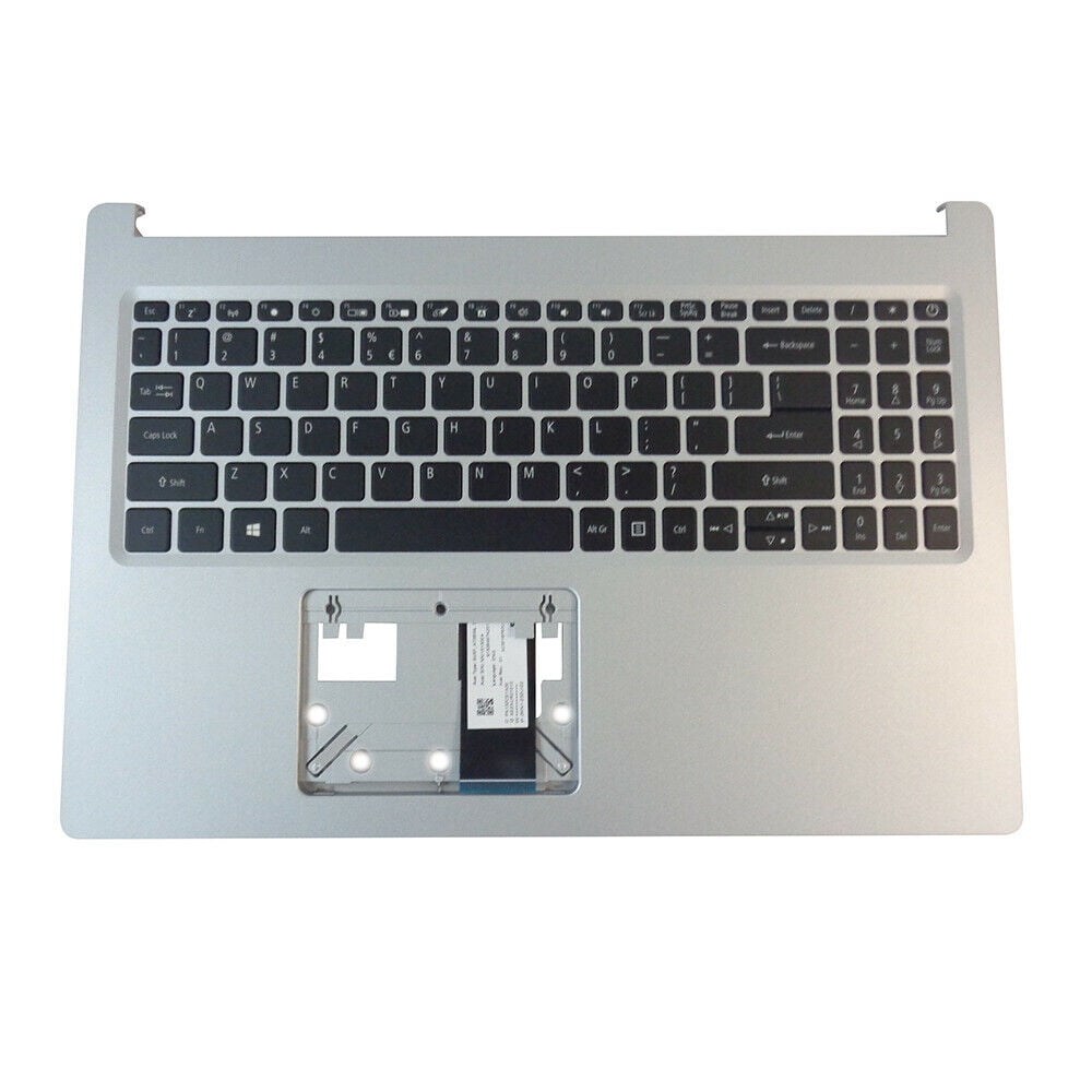 Acer Aspire A515-54 Silver Palmrest & Keyboard 6B.HDGN7.060 - Walmart ...