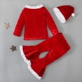 thumbnail image 6 of JLMSPLWG Kids Christmas Outfits for Girls 4t Girls Christmas Outfit Toddler Girls Vintage Baby Girl Clothes Toddler Girl 3t 14/16 Girls Clothes Tween, Red 12-18 Months, 6 of 8
