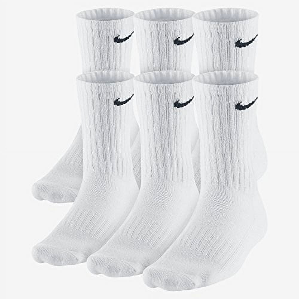 Nike Everyday Cushioned Crew Training Socks White 6-Pack