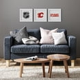 thumbnail image 2 of Gallery Pops NHL Calgary Flames - Team Wall Art Bundle (3-Pack), White Framed Version, 12" x 12", 2 of 5