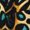 Black, variant on Vsdgher Teal Leopard Pajamas Set Long Sleeve Sleepwear Womens Button Down Nightwear Pj Sets-Small